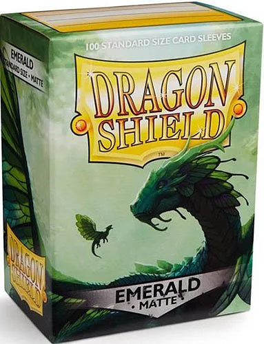 DRAGON SHIELD Standard-Kartenhüllen Matte Emerald 100pz