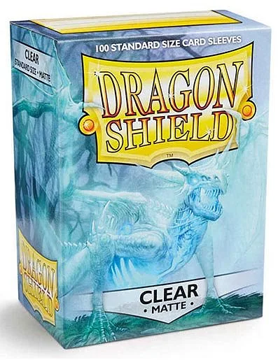 DRAGON SHIELD Standard-Kartenhüllen Matte Clear 100pz