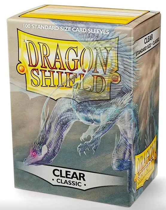 DRAGON SHIELD Standard-Kartenhüllen Classic Clear 100pz