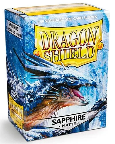 DRAGON SHIELD Standard-Kartenhüllen Matte Sapphire 100pz