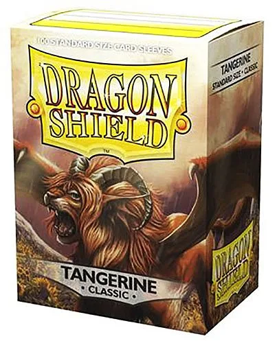 DRAGON SHIELD Standard-Kartenhüllen Tangerine 100pz