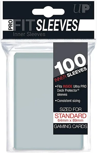 ULTRA PRO Card Sleeves Pro-Fit Standard 100pz