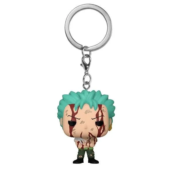 FUNKO POP One Piece - Schlüsselanhänger Zoro (Nothing Happened) 4 cm