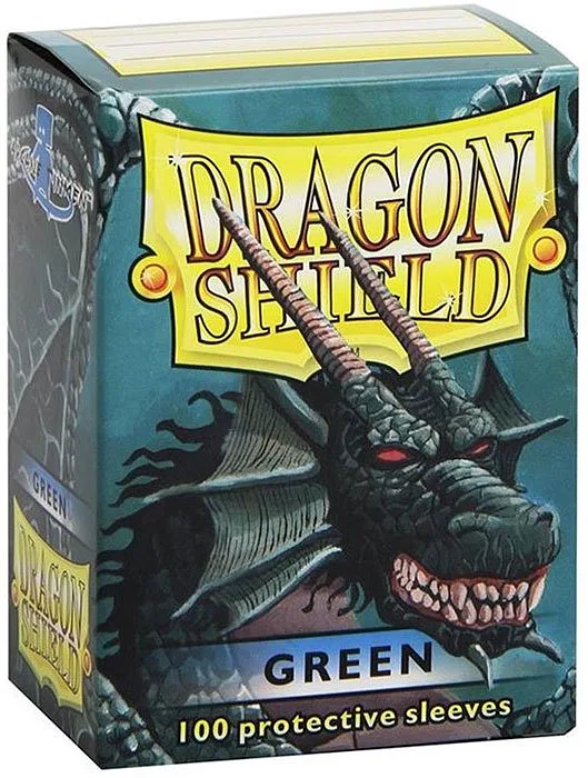 DRAGON SHIELD Standard-Kartenhüllen Classic Green 100pz
