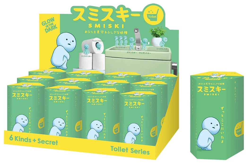 SMISKI Toilet Series GLOW 1pz Sortiment