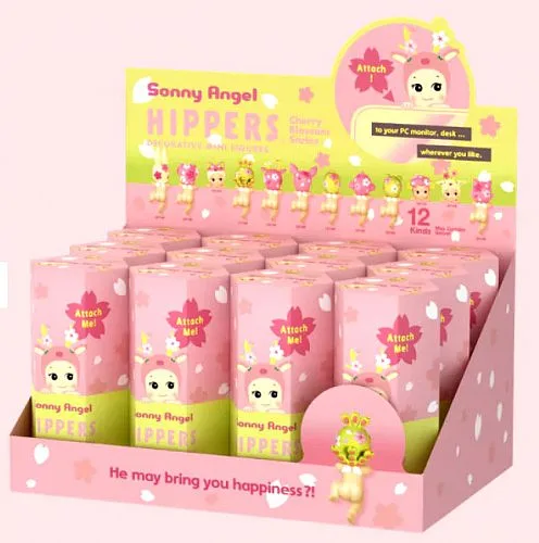 SONNY ANGEL Hippers Cherry Blossom Series 1pz Surtido