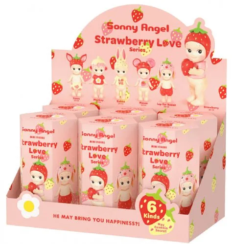 SONNY ANGEL Strawberry Love Series 1pz Sortiment