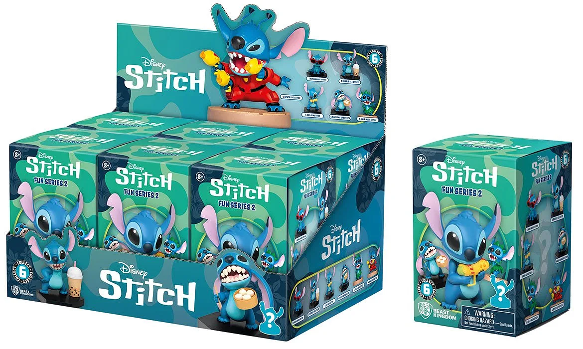 YuMe Hero Box Disney Stitch Fun Series 2 1pz Sortiment