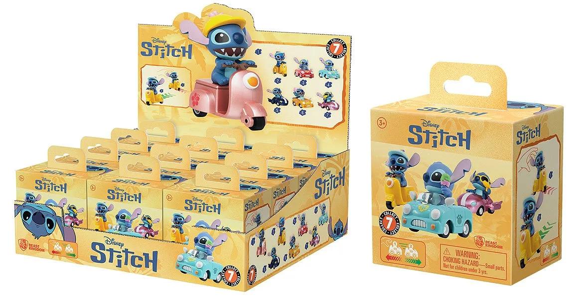 YuMe Zoom Hero Disney Stitch 1pz Sortiment
