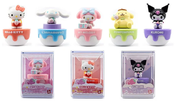 YuMe Hello Kitty 50th Anniversary Series Pack von 12 Stücken