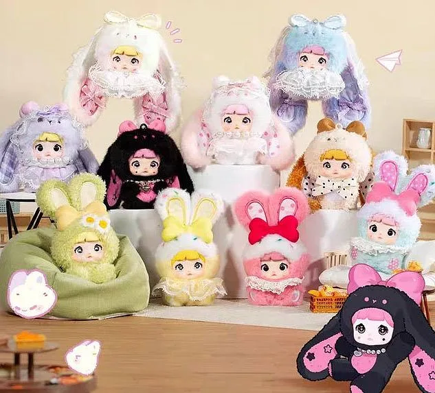 NOMMI Sweetheart Bunny Serie 1pz Sortiment