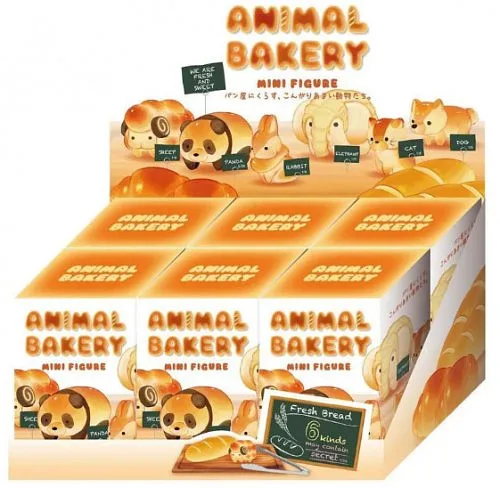 ANIMAL BAKERY Mini Figure Series 1 1pz Sortiment