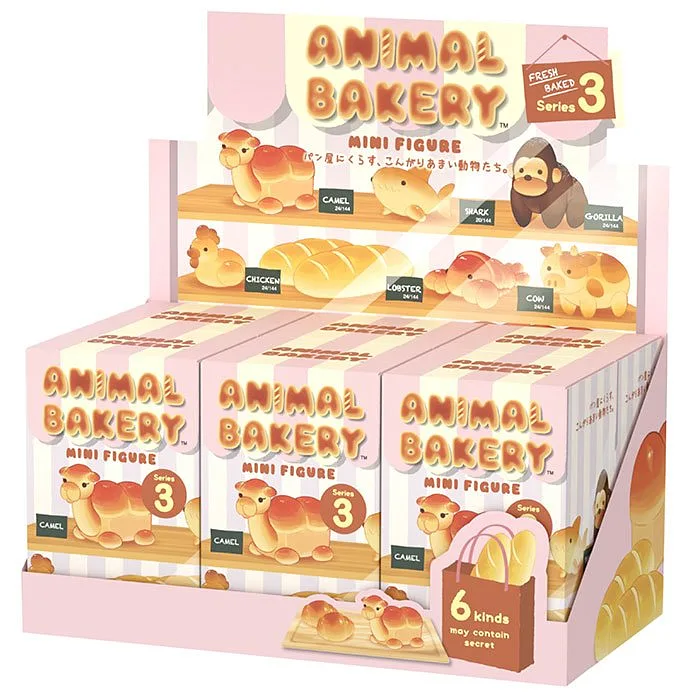 ANIMAL BAKERY Mini Figure Series 3 1pz Sortiment
