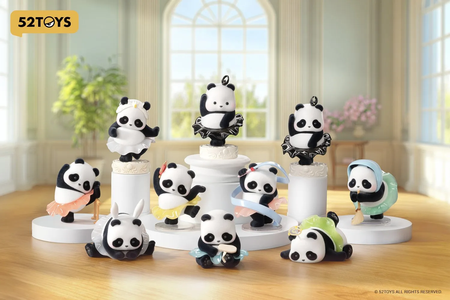 PANDA ROLL Ballet Performance Series 1pz Assortment
