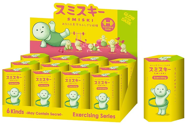 SMISKI Exercising Series GLOW 1pz Surtido