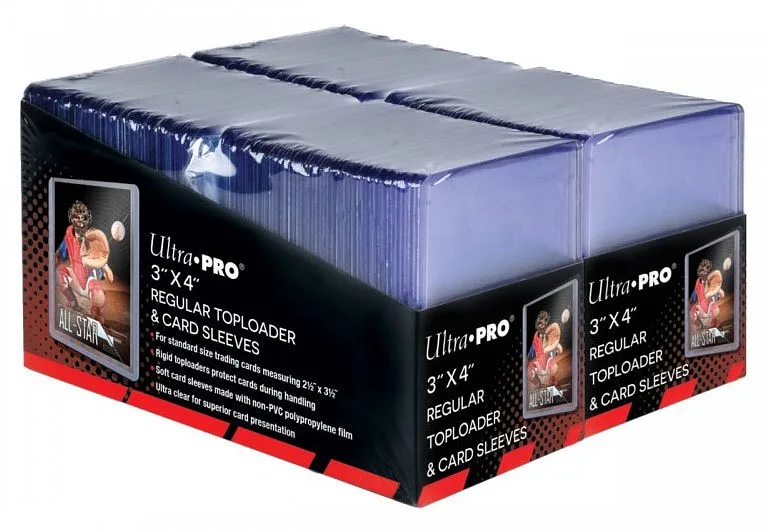 ULTRA PRO Set Toploader + Weiche Beutel 200pz