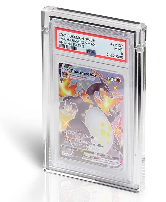 Acrylic Box Premium Protection Graded Cards