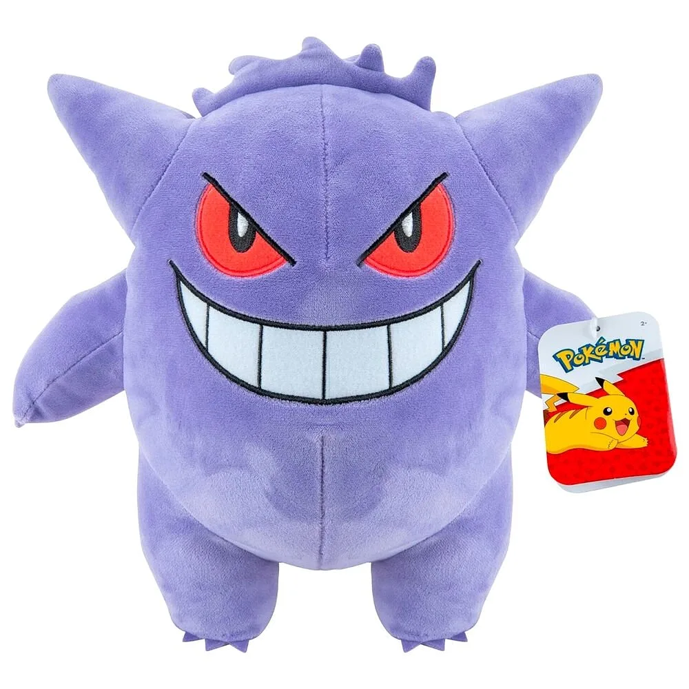 JAZWARES Pokemon: Gengar - Plüschtirolli 24cm