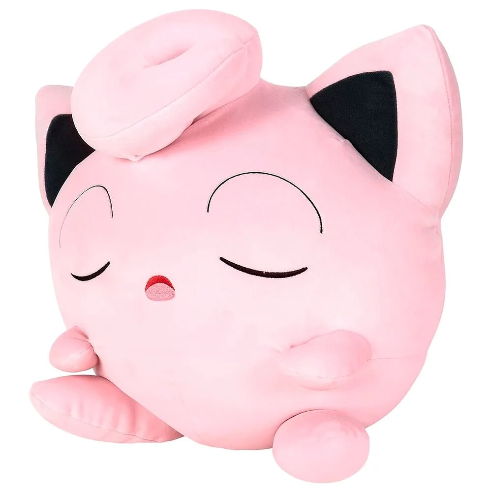 JAZWARES Pokemon: Jigglypuff (Schlafend) - Pelztiere 45cm