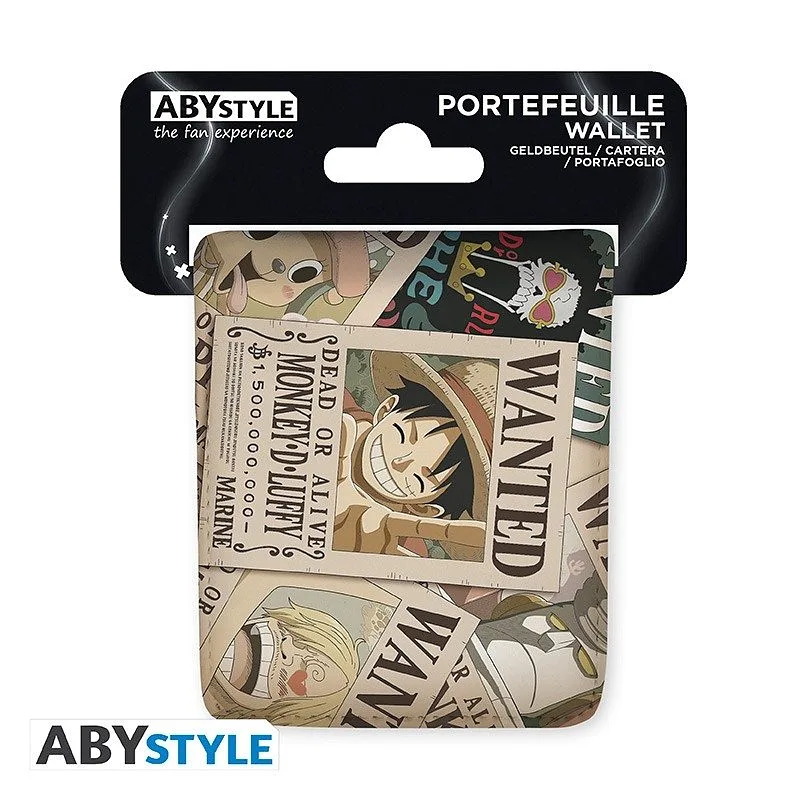 ABYSTYLE ONE PIECE - Portemonnaie : "WANTED"