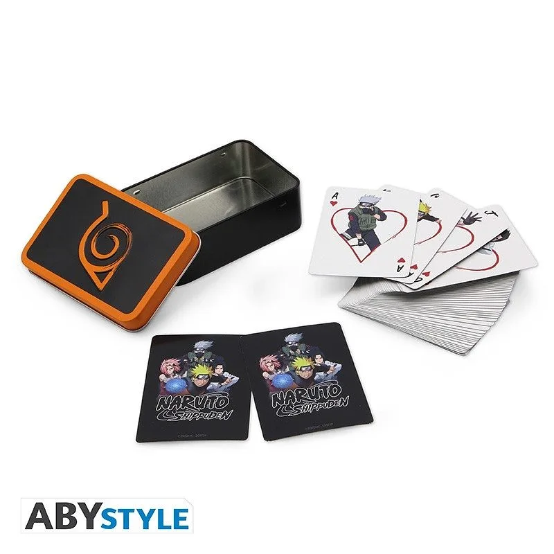 ABYSTYLE NARUTO SHIPPUDEN - Deck mit 54 Spielkarten