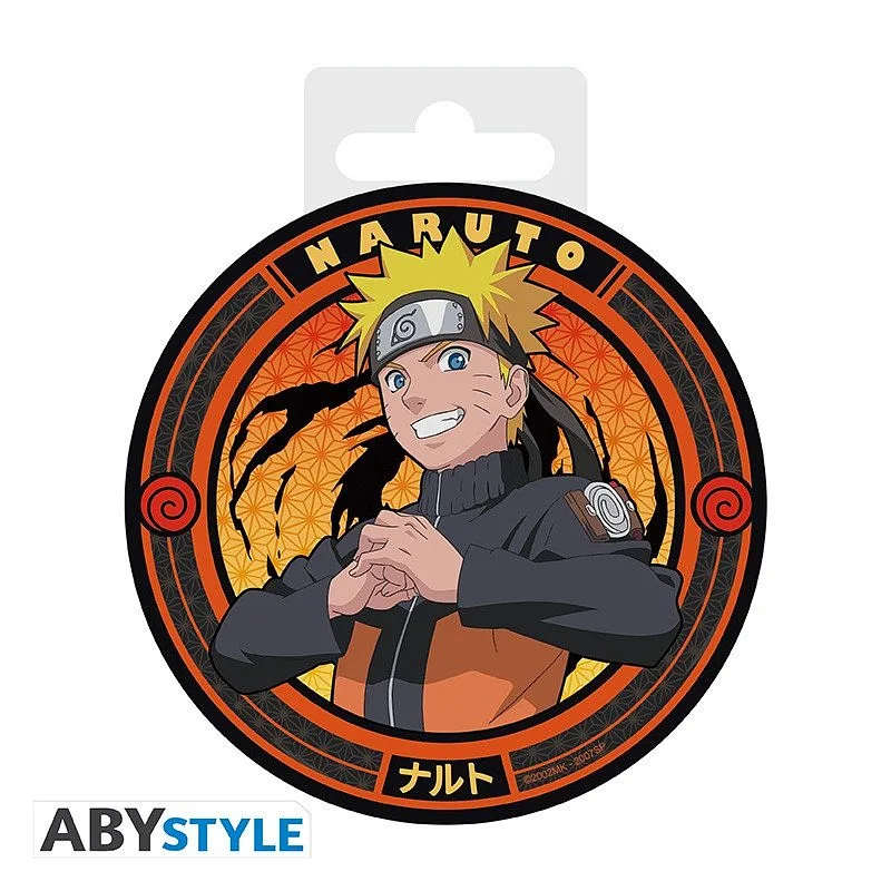 ABYSTYLE NARUTO SHIPPUDEN - Porzellanener Tassenuntersetzer: "Naruto"