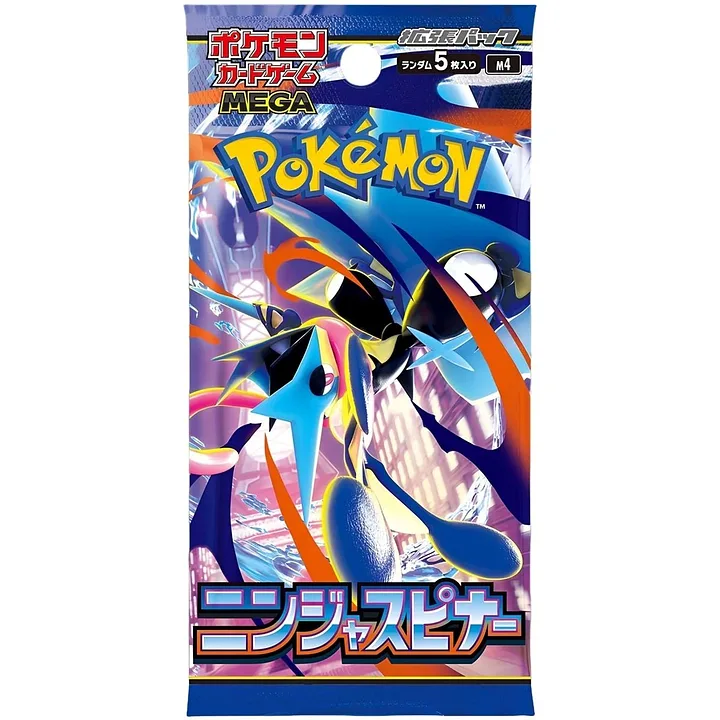 POKEMON: m4 Ninja Spinner - Booster Pack JAP - (Sammelartikel)