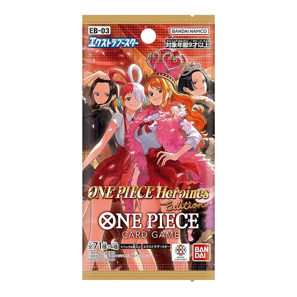 ONE PIECE CARD GAME: EB-03 Heroines Edition - Booster Pack JAP - (Sammelprodukt)