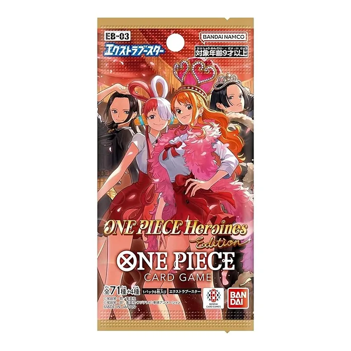 ONE PIECE CARD GAME: EB-03 Heroines Edition - Booster Pack JAP - (Sammelprodukt)