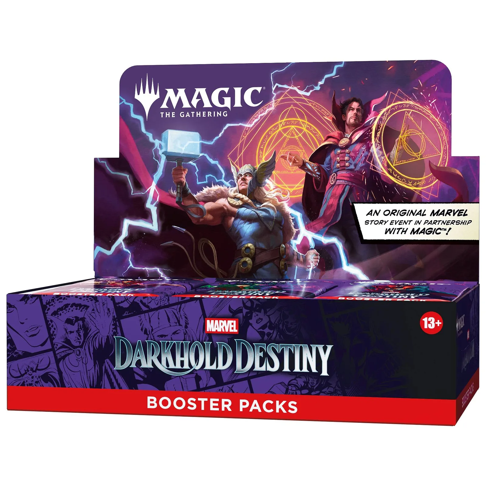 Magic: The Gathering - Marvel Darkhold Destiny Play-Booster Display (30 Boxcards) - ENG