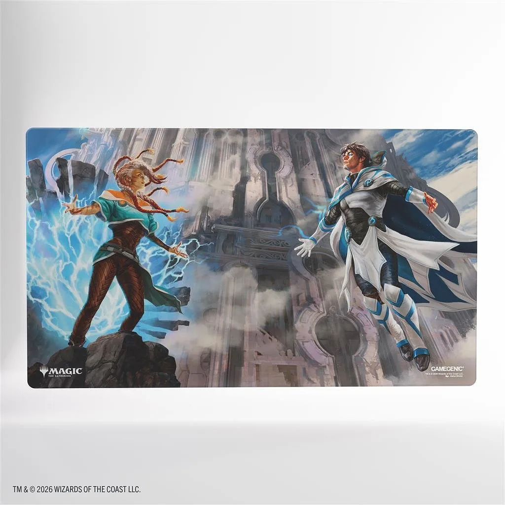 GAMEGENIC Magic: The Gathering - Reality Fracture - Glänzende Spielmatte - Tam Beleren, Konflikt/Jace