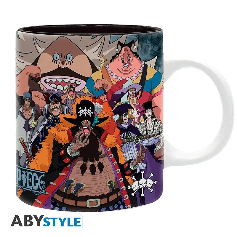 ABYSTYLE ONE PIECE - Tasse 320 ml: "Blackbeard Pirates Crew"