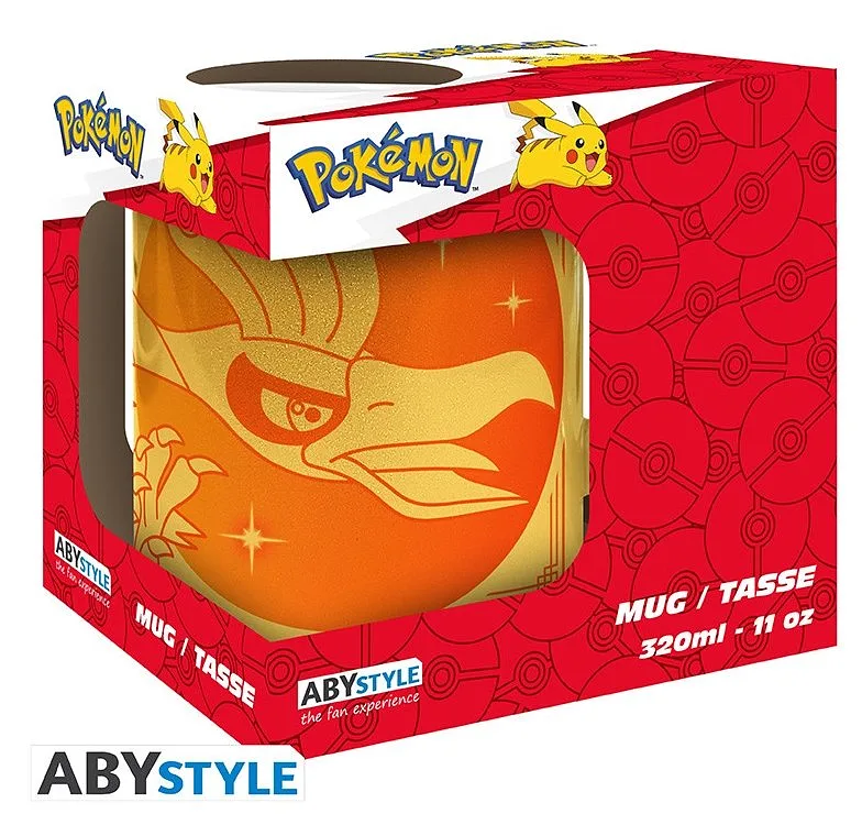 ABYSTYLE - POKEMON - Tasse - 320 ml - Ho-Oh - subli gold