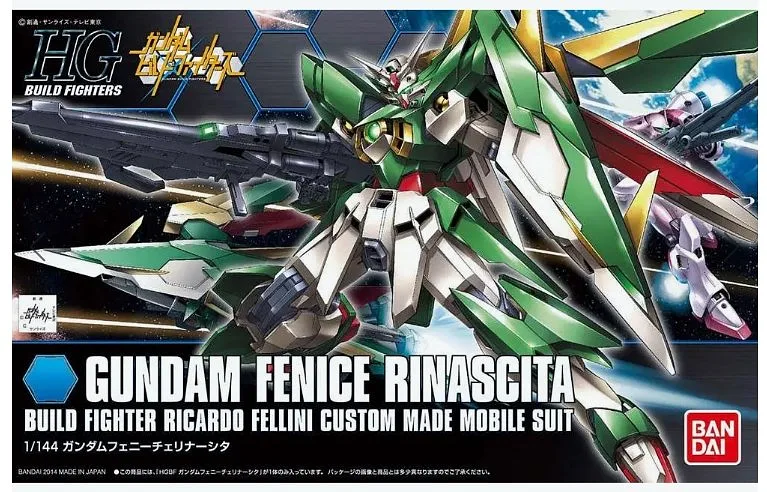 BANDAI 39817 - Hgbf Gundam Fenice Rinascita 1/144