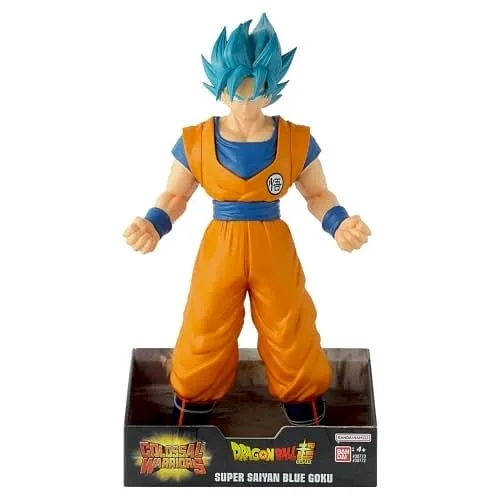 BANDAI RED Dragon Ball: Colossal Warriors - Super Saiyan Blue Goku 40cm