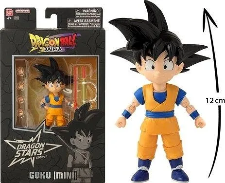 BANDAI RED Dragon Ball: Dragon Stars - Goku Mini (Daima) 12cm