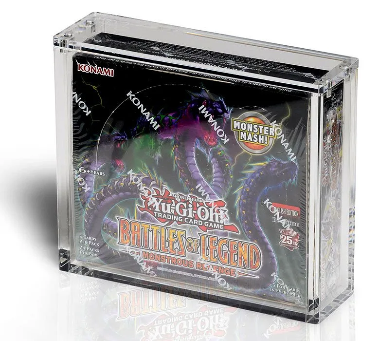 Acrylic Box Schutz für Yu-Gi-Oh! Display mit 24 Boostern