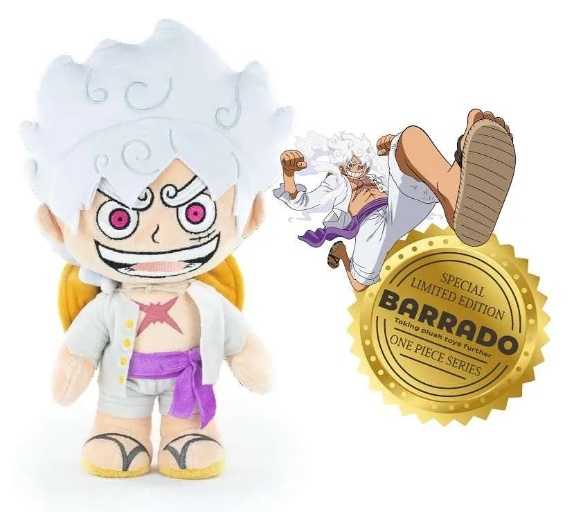 Barrado One Piece: Luffy Gear 5 T3 (Special Edition) - Plüschfigur 34cm