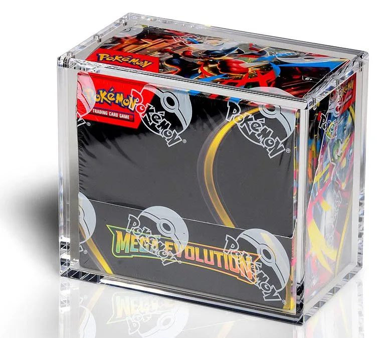 Acrylpappe Schutz für Pokemon Display mit 36 Boostern