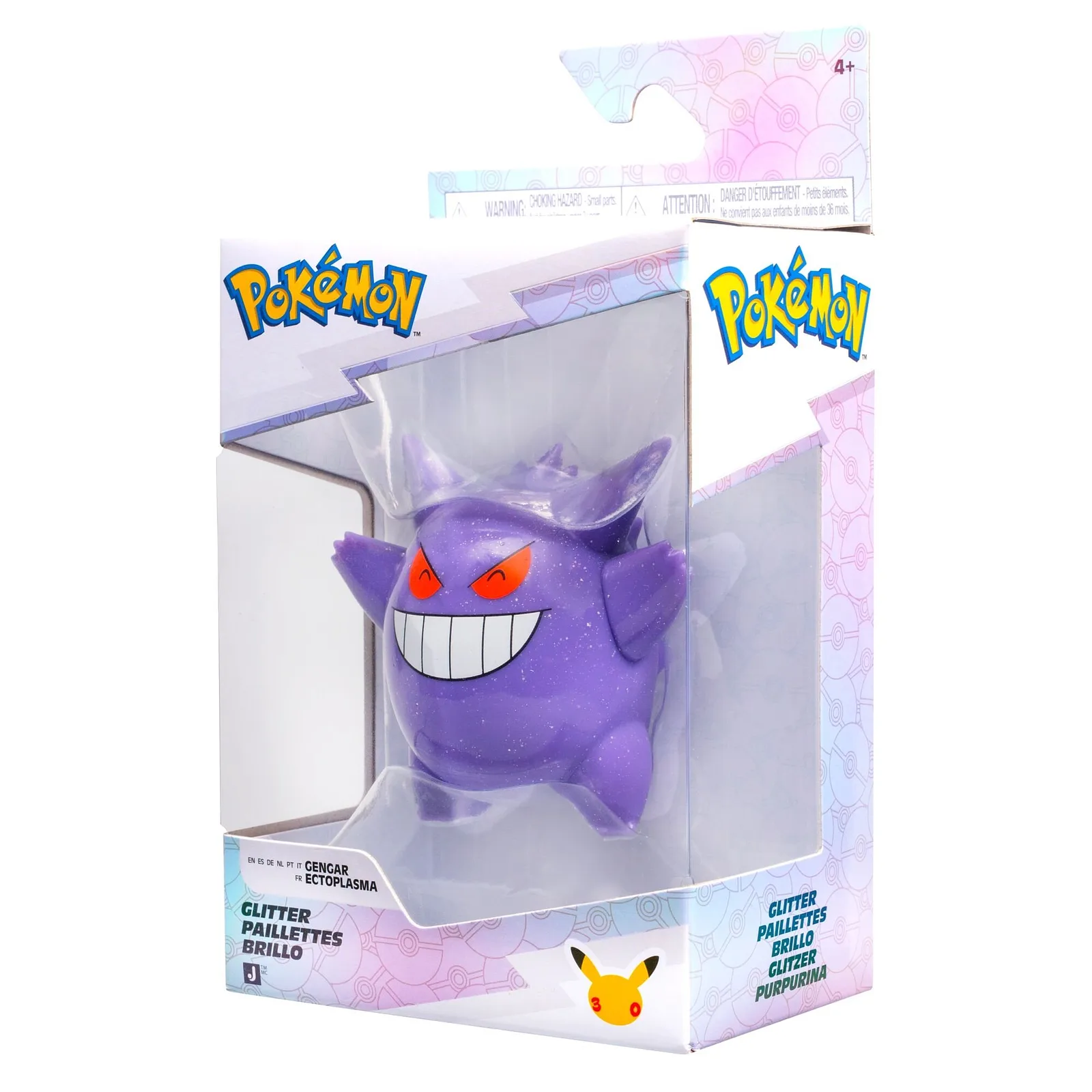 JAZWARES Battle Figure: Pokemon - 30. Glitzer Gengar