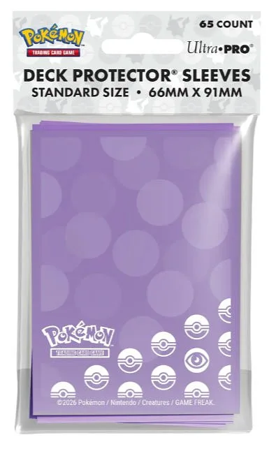 ULTRA PRO Pokemon Kartenhüllen Psychic Type 65pz