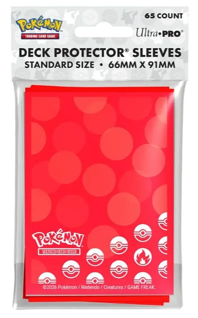 ULTRA PRO Pokemon Kartenhüllen Fire Type 65pz