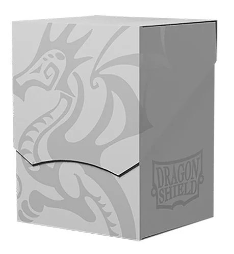 DRAGON SHIELD Deckbox Ashen White