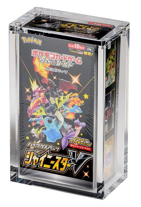 Acrylic Box Protection Pokemon JPN Booster Box (10 packs)