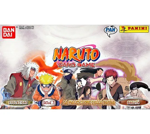 Naruto Decks Die Fluch des Sands 12 stück