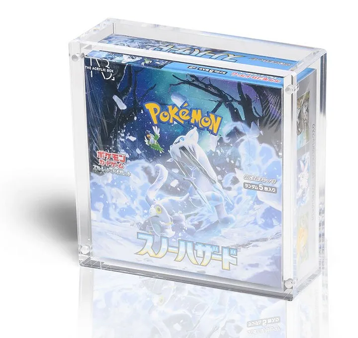 Acrylic Box Protection Pokemon JPN Booster Box (30 packs)