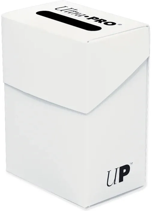 ULTRA PRO Deckbox Solid White