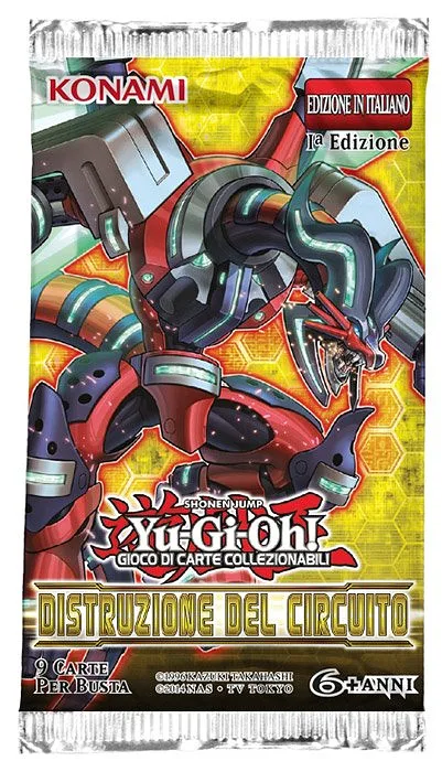YUGI Distruzione del Circuito 1 Booster Pack