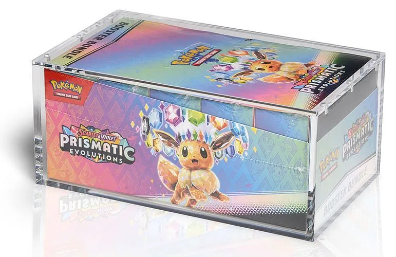 Acrylic Box Schutz für Pokemon Booster Bundle