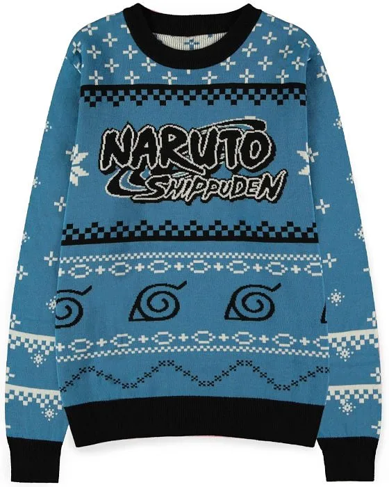 Weihnachtspulli Naruto Logo XL